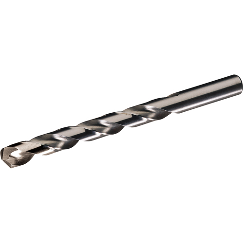 Jobber Length Drill Bits, High Speed Steel, 1 mm, 34 mm L, 12 mm Flute, 118° Point Angle Equipex