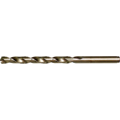 Tige courte M42 NAS 907 type J a&eacute;ronef, fini paillon, Cobalt, A, 3-7/8" lo, 2-5/8" Cannelure, 135° Angle Equipex