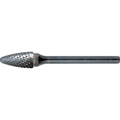Fraises au carbure solide - Arboriforme avec embout sph&eacute;rique, SF-5, 1/2" dia., 1" profondeur de la coupe Equipex