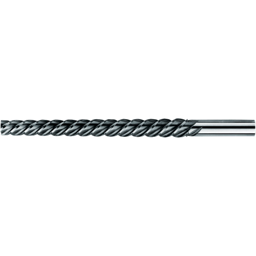 High Spiral Spirex&reg; Taper Pin Reamer, #7 Drill, #7 Reamer, Spiral Flute, High Speed Steel, Taper Shank Equipex
