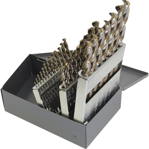 Jeux de forets, 29 morceaux, Acier rapide Equipex