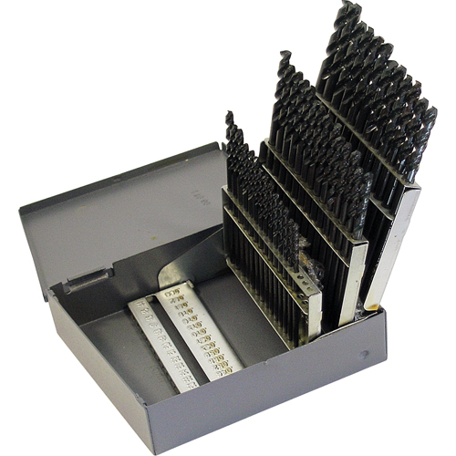 Drill Sets, 29 Pieces, High Speed Steel Equipex