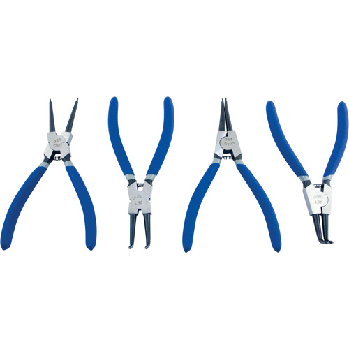 SRP-4S Snap Ring Pliers Set, 4 Pieces Equipex
