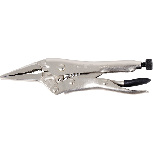 J6LN Super Heavy-Duty  Locking Pliers with Cutter, 6" Length, Long Nose Equipex