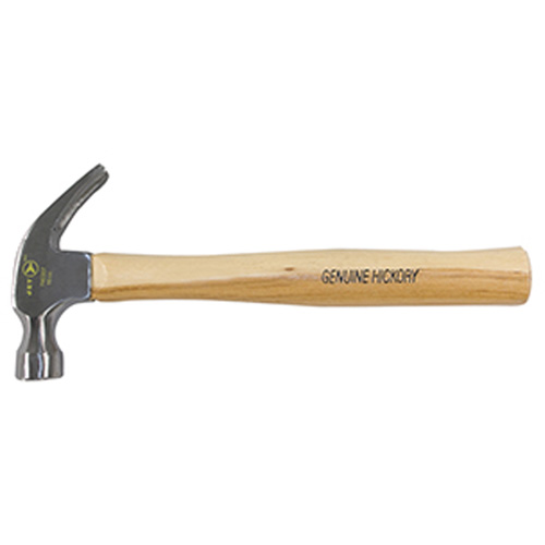 Marteau &agrave; griffes avec manche en hickory?, 16 oz, Prise en Bois, 13" lo Equipex
