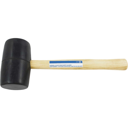 RM-16 Maillet en caoutchouc, 16 oz, Prise en Bois, 13-1/4" lo Equipex