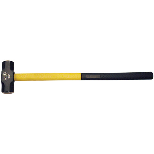 Heavy-Duty Sledge Hammer, 6 lbs., 34", Fibreglass Handle Equipex