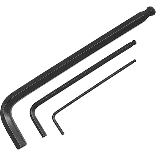 Cl&eacute; hexagonale &agrave; bras long, embout Hexagonale, 5/16" x Forme en L Equipex