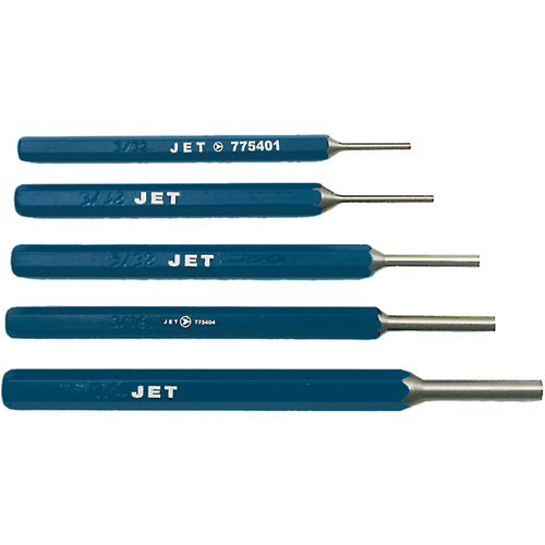 PP332 Pin Punch, 3/32" Dia. x 4-1/2" L Equipex