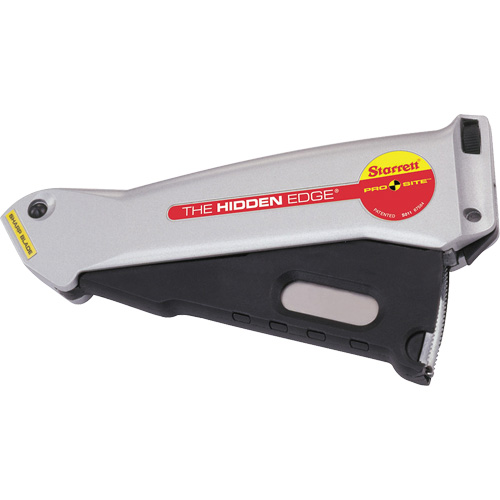 Hidden Edge&reg; Knife, 19 mm, Steel, Aluminum Handle Equipex