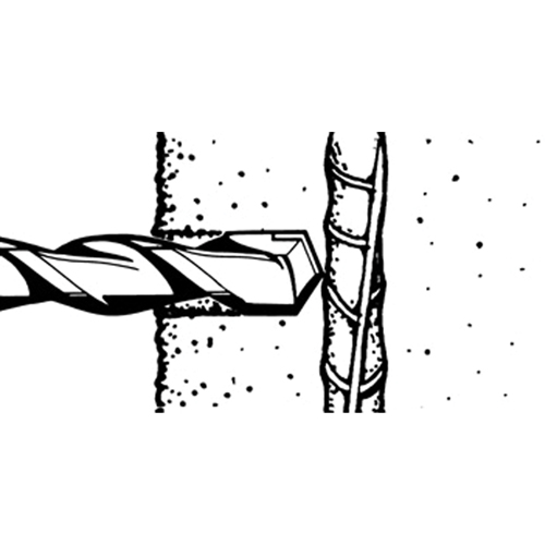 Rotary Rebar Cutters, 3/8", SDS-Plus Shank, Carbide Equipex