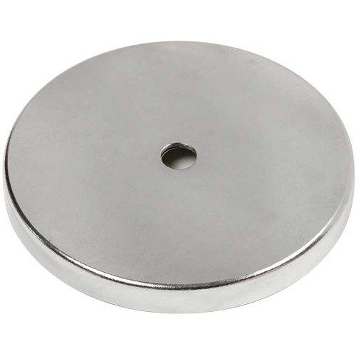 Low Profile Cup Magnets, 1-1/4" Dia., 35 lbs. Pull Equipex