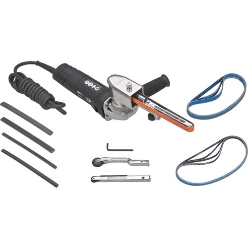 Ponceuses &agrave; ruban &eacute;lectrique Dynafile II, 1/8" - 3/4" Equipex