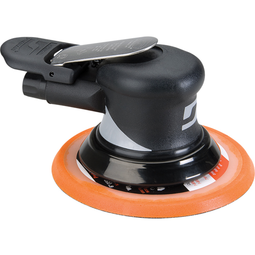 6" Non-Vacuum Dynorbital&reg; Supreme Random Orbital Sanders, 6" Dia., 1/4" NPT Inlet, 12000 RPM Equipex