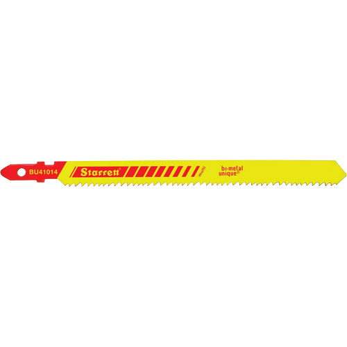 Lames pour scie sauteuse Unified Shank, Bim&eacute;tal, 4" lo, 10-14 dents par pouce Equipex