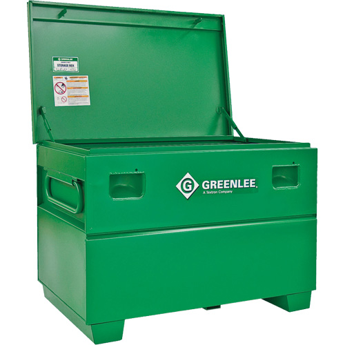 Jobsite Chest, 48" x 30" x 30", Steel, Green Equipex
