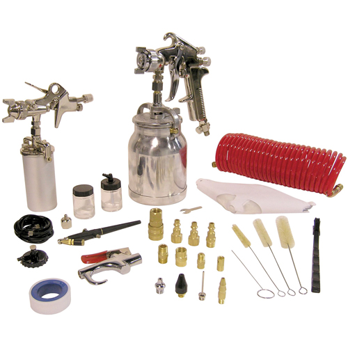 43-Pc. Spray Gun Kits Equipex