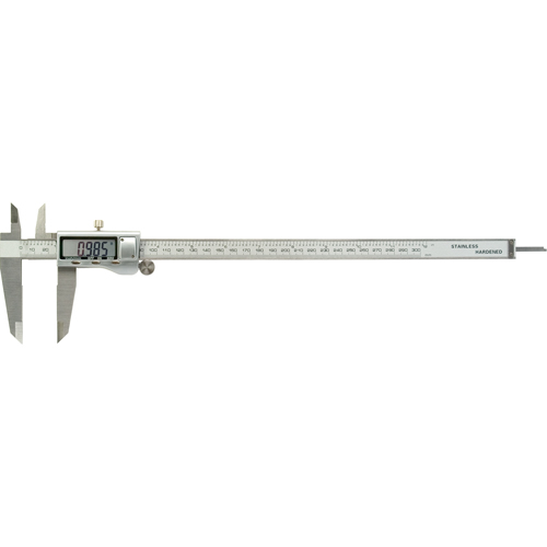 Pieds &agrave; coulisse num&eacute;riques & &eacute;lectroniques, R&eacute;solution de 0,001" (0,03 mm), 0" - 12" (0 mm - 300 mm) gamme de mesure Equipex