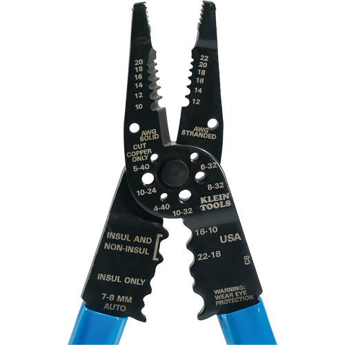 Outils polyvalents &agrave; bec long, 8-1/4" lo, 10 - 22 AWG Equipex