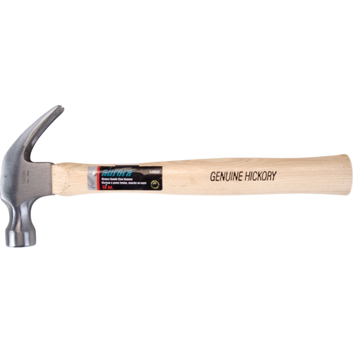 Hickory Handle Hammer, 16 oz., Wood Handle, 13" L Equipex