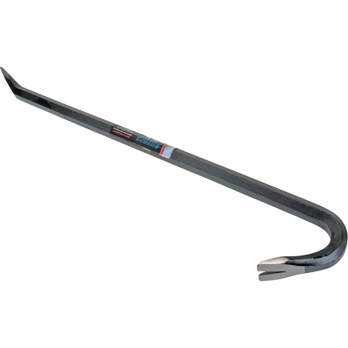 Gooseneck Wrecking Bar, 3/4" Width, 24" Length Equipex