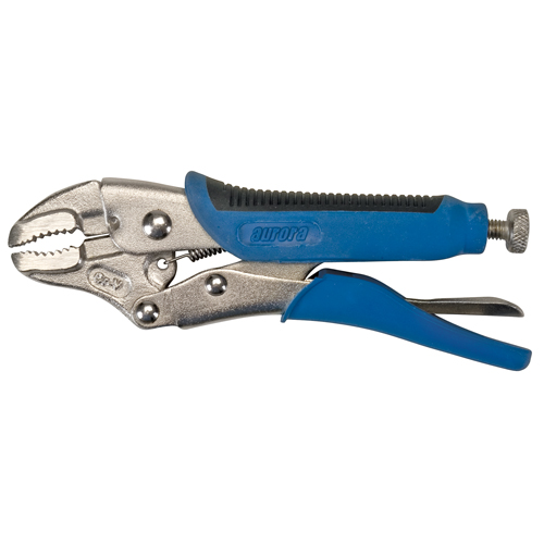 Pince-&eacute;tau avec coupe-fils, Longueur 5", M&acirc;choire courb&eacute;e Equipex