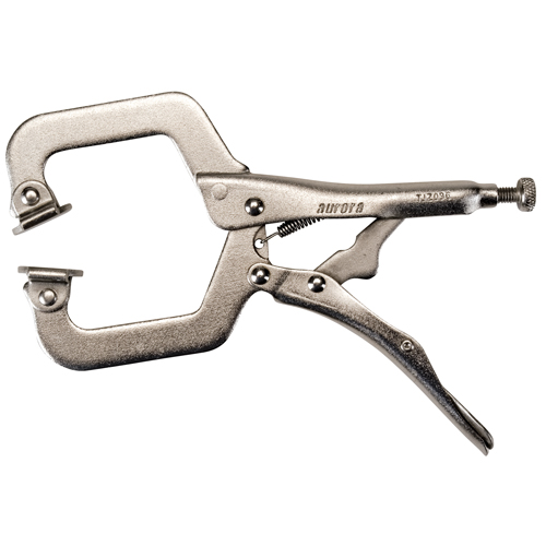 Pince-&eacute;tau avec coussins pivotants, Longueur 6", Pinces serre-joints Equipex