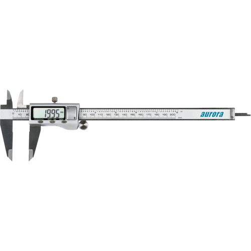 Pieds &agrave; coulisse num&eacute;riques & &eacute;lectroniques, R&eacute;solution de 0,001" (0,03 mm), 0" - 8" (0 mm - 200 mm) gamme de mesure Equipex