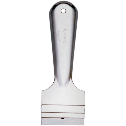 Grattoirs &agrave; lame de rasoir, Lame Acier &agrave; haute teneur en carbone, Largeur 1-1/2", Manche M&eacute;tal Equipex