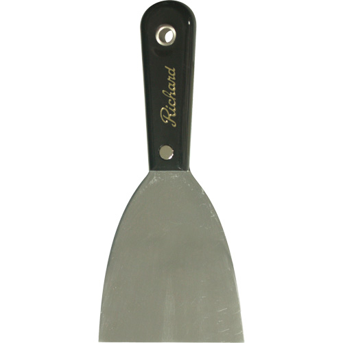 Stiff Putty Knife, 3-1/2", High-Carbon Steel Blade Equipex