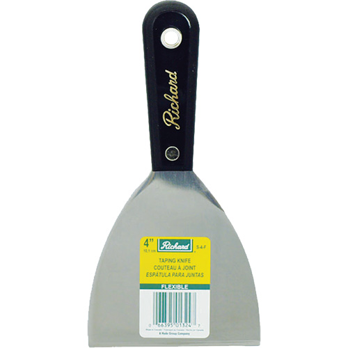 Pro Series Flexible Taping Knife, 4", High-Carbon Steel Blade Equipex