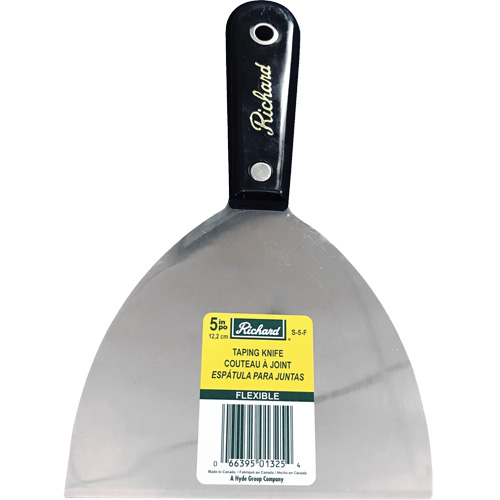 Pro Series Flexible Taping Knife, 5", High-Carbon Steel Blade Equipex