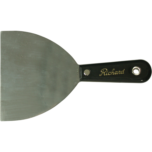 Putty Knife Stiff Steel, 5", Steel Blade Equipex