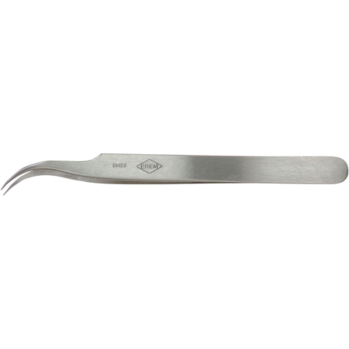 Tweezers - Pointed Tips, Curved - 4.75" (120 mm) Equipex