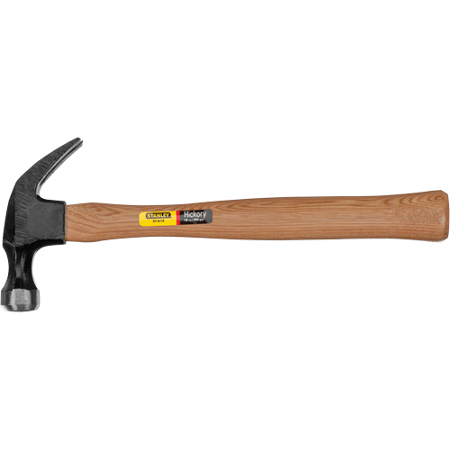 Hammer, 16 oz., Wood Handle, 5-6/25" L Equipex