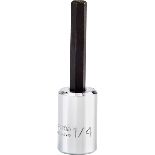 Long foret hexagonal, Prise 3/8" Equipex
