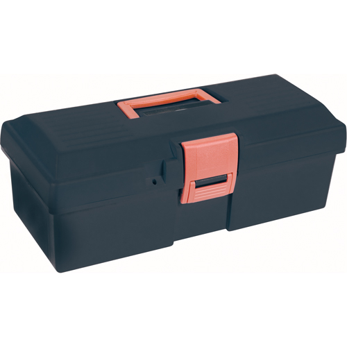 Heavy-Duty Tool Box, 15" W x 7" D x 5-1/2" H, Black Equipex
