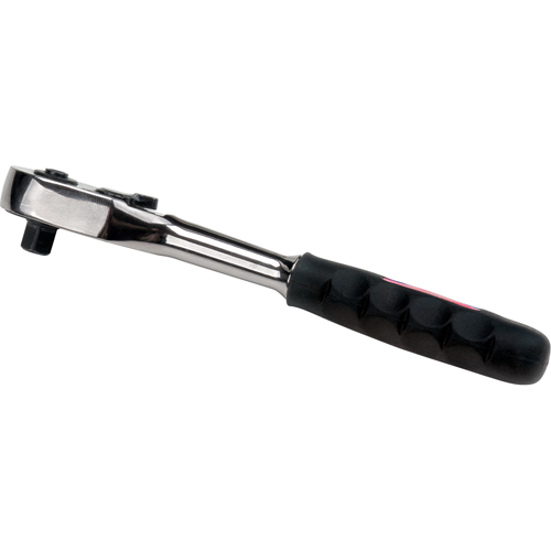 Cl&eacute; &agrave; rochet avec prise en caoutchouc &agrave; rel&acirc;chement rapide, Prise de 1/4", Poign&eacute;e Caoutchouc Equipex