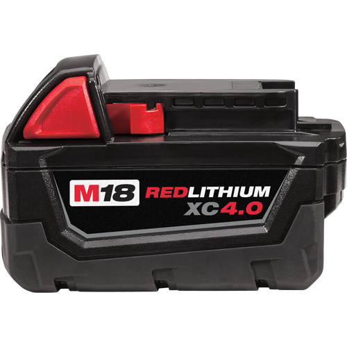 Bloc-piles M18 Redlithium, Lithium-ion, 18 V, 4 A Equipex