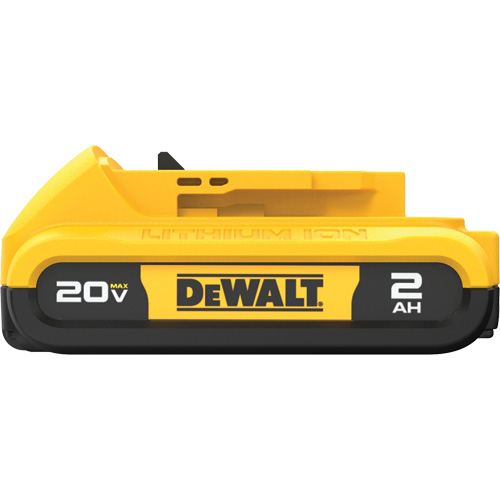 20V Max* Compact XR Battery Pack, Lithium-Ion, 20 V, 2 A Equipex