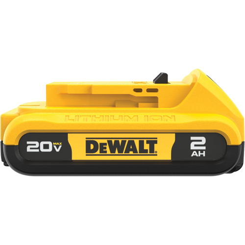 20V Max* Compact XR Battery Pack, Lithium-Ion, 20 V, 2 A Equipex