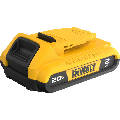 20V Max* Compact XR Battery Pack, Lithium-Ion, 20 V, 2 A Equipex