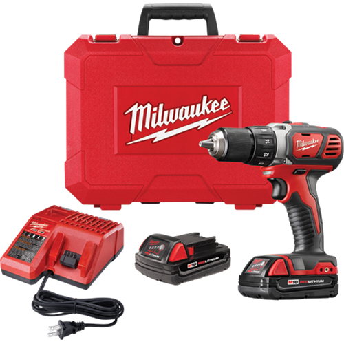 Ensemble perceuses/visseuses compactes M18, Lithium-ion, 18 V, Mandrin 1/2", Couple 500 lb-po Equipex