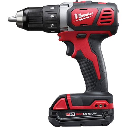 Ensemble perceuses/visseuses compactes M18, Lithium-ion, 18 V, Mandrin 1/2", Couple 500 lb-po Equipex