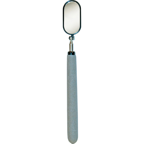 Miroir d'inspection, Ovale, 1-1/2" lo x 1-1/4" la, T&eacute;lescopique Equipex