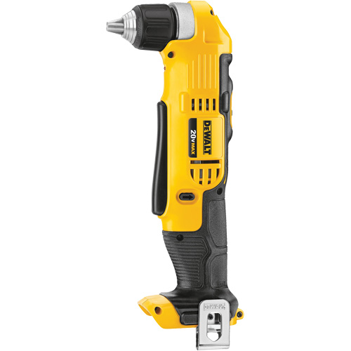 Max Right Angle Drill Driver (Tool Only), Lithium-Ion, 20 V, 3/8" Chuck, 360 UWO Torque Equipex