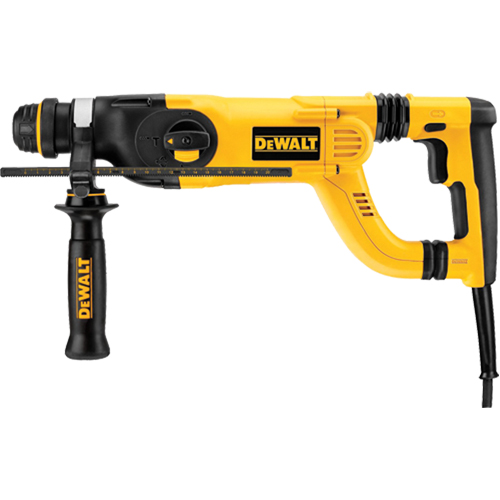 D-Handle SDS Rotary Hammer, 5/32" - 5/8", 8 A, 0-4300 BPM, 0-1150 RPM, 2.1 ft.-lbs. Equipex