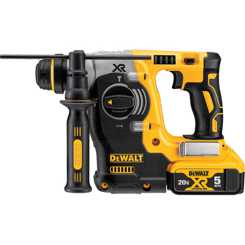 Max XR&reg; Brushless L-Shape Rotary Hammer Kit, 20 V, 1", 0-1100 RPM Equipex