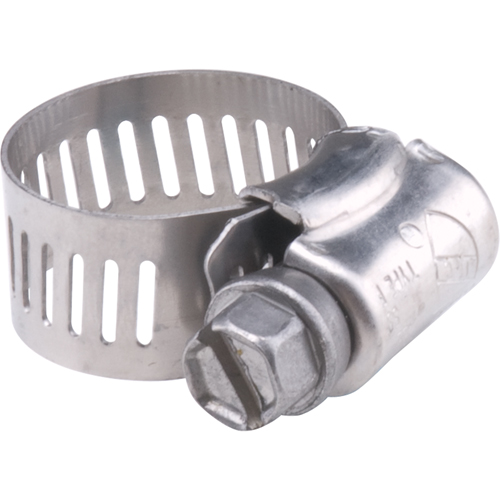 Collier de serrage r&eacute;utilisable en acier inoxydable, Dia. min 3/8" Equipex