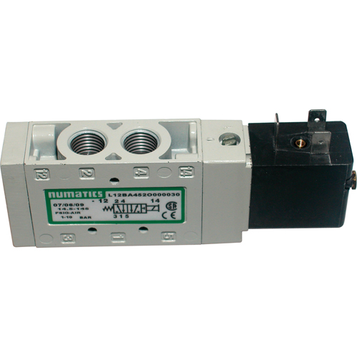 &eacute;lectrovannes pilotes &agrave; 5 voies 2 positions et 4 voies, Tuyau de 3/8", 150 psi Equipex